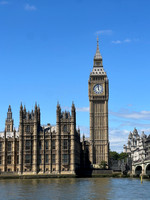 Big Ben Across the River Thames