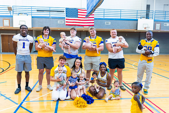 SAU Pep Rally at Wee Care_33
