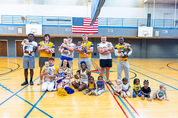 SAU Pep Rally at Wee Care_34